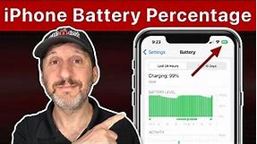 5 Ways To Show iPhone Battery Percentage