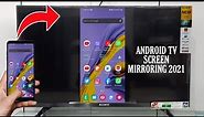 How To Screen Mirroring On Sony Android Tv 2021 || Sony 43X75 And 50X75 Android Tv Screen Mirroring