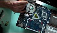 Inside Acer Aspire E5 - 551 - Disassembly/Assembly tutorial