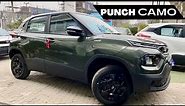 Military Green Mini SUV🇮🇳 Tata Punch CAMO Edition