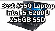 Best $550 Laptop - Acer Aspire E15 - i5-6200U - 256GB SSD - GeForce 940MX - 15.6" 1080p