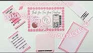 How To Make Custom Packaging at Home For Small Business| How To DIY Packaging For Small Business