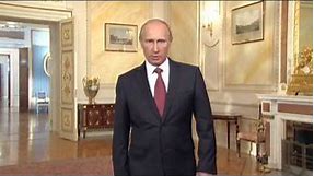 Vladimir Putin speaking English for the Bureau of International Expositions