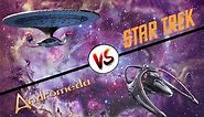 Enterprise-D vs Andromeda Ascendant | Star Trek and Andromeda