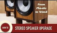 Rebuilding Sony Stereo Speaker Set | Upcycle Project