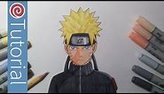 How to Draw Naruto from Naruto Shippuden | Drawing Tutorial