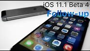 iOS 11.1 Beta 4 - Follow-up