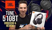 JBL by Harman TUNE 510BT Headphones Unboxing Review