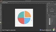 How to design Pie Charts in Photoshop | Fast and Easy | HD