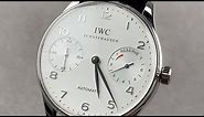 IWC Portugieser Automatic 7-Day 5000-03 IWC Watch Review