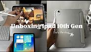 Unboxing my Ipad 10th Gen - Silver