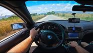 BMW 523i 5 Series E39 1998 [168HP] - POV TEST DRIVE