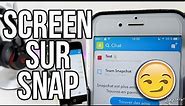 Faire une capture d'écran Snapchat discrètement ! (iPhone)