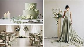 Wedding Decorations & Inspiration - Sage Green 🌿✨