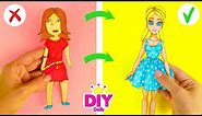 HOW TO MAKE PAPER DOLL DIY TUTORIAL EASY PAPERCRAFT