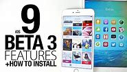 iOS 9 Beta 3 New Features Review + How To Install