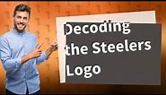What does the Steelers logo stand for?