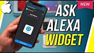 How to Add Amazon Alexa Widget on iPhone (Ask Alexa)