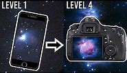 4 Levels of ORION NEBULA - Beginner to Advanced Astrophotography