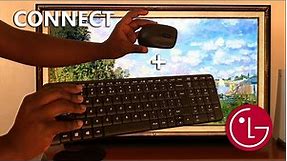 LG Smart TV: How To Connect Keyboard & Mouse (Wired and Wireless)