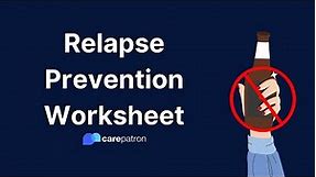 Relapse Prevention Worksheet