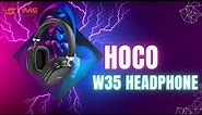 Hoco W35 Wireless Headphones review & unboxing | 40 Hours Battery Backup | daraz | Time square