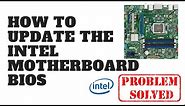 How to Flash Update Intel Bios
