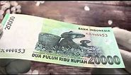 20000 rupiah banknote 2015 Indonesia