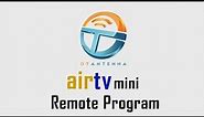 How to program your Sling AirTV mini remote to your TV