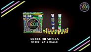 ULTRA HD SHELLS 2X10 BALLS -- NF802 by Neon Fireworks
