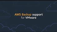 AWS Backup Support for VMware Workloads | Amazon Web Services