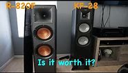 Is upgrading to Klipsch R-820F Floorstanding Speaker worth it?