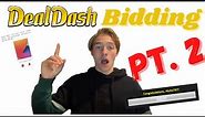 Live Bidding On DealDash Pt.2 | I WON WHAT?!?!?!