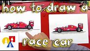 How To Draw A Race Car