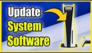 How to Update PS5 System Software using Internet (Reinstall Tutorial)