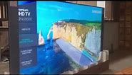 Samsung 82 - inch UHD TV (Unboxing and Installation)