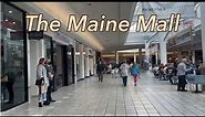 Walking tour the Maine mall USA.
