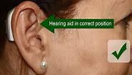 2. How to insert your hearing aids