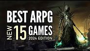 Top 15 Best NEW Action RPG Games That Are a MUST PLAY in 2024!