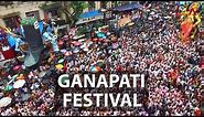 Ganapati Festival/Ganesh Chaturthi in Mumbai | Aerial India | CNA Insider