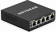 NETGEAR 5-Port Gigabit Ethernet Plus Switch (GS305E) - Desktop or Wall Mount, Home Network Hub, Office Ethernet Splitter, Silent Operation