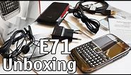 Nokia E71 Unboxing 4K with all original accessories RM-346 review