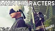 The Main Characters Of Nier Automata! - Nier Automata Playable Characters!