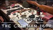 Resealing the Crosman model 1600 co2 BB repeater. Henry Ford seal kit FTW!
