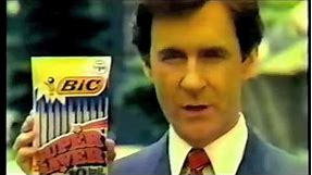 Bic Pens 1980's Throwback Commercial