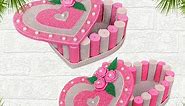 newly married couple gift box ideas - diy heart chocolate box