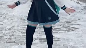 Hatsune Miku cosplay costumes, Vocaloid - I love snow days!