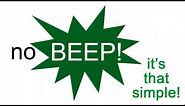 APC by Schneider Electric - How to turn off the beep