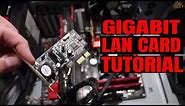 How To Install a Gigabit PCI-E LAN Card Increasing My Internet DOWNLOAD Speed