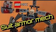 How to build a suit armor mech lego (robot MOC)#lego